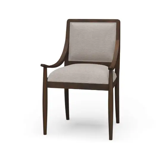 Oslo Dining Chair w/ Upholstered Back - Dining Chair