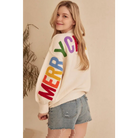 OVERSIZE Christmas Sweater with Lettering