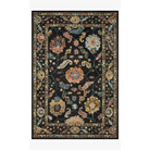 Padma Black and Multi Area Rug - Area Rug