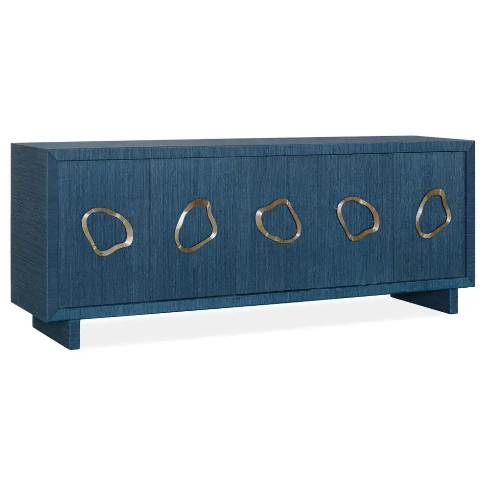 Paige Blue Five-Door Credenza - Sideboard