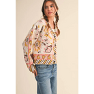 PAISLEY KNIT SWEATER CARDIGAN MSW11102