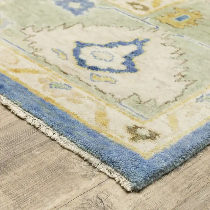 Palace Hand Knot Area Rug - 2’x3’ - Area Rug