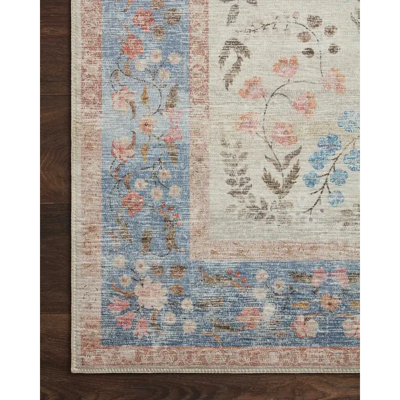 Palais Light Blue Area Rug - Area Rug