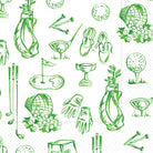Paper Cocktail Napkins 20 Ct Golf Gear Rosanne Beck