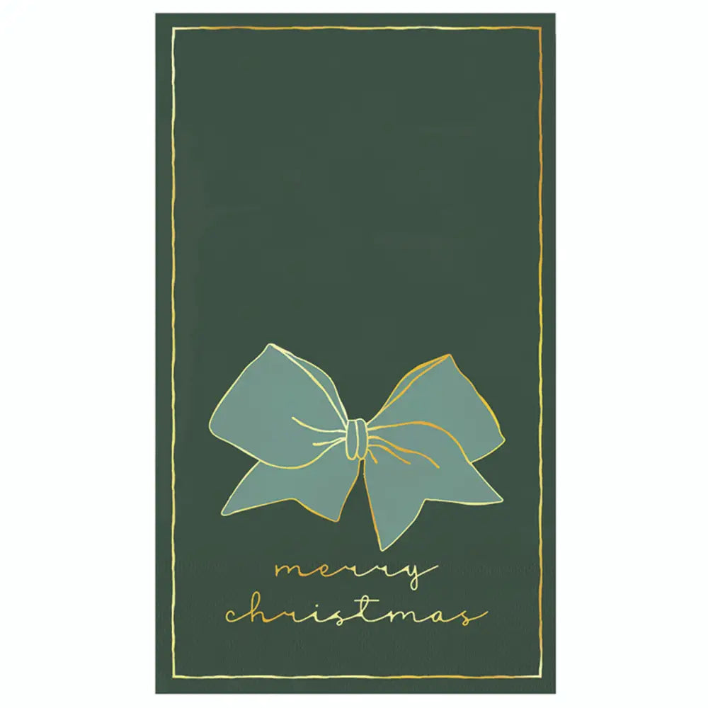 Paper Guest Napkins Merry Christmas Christmas Napkins