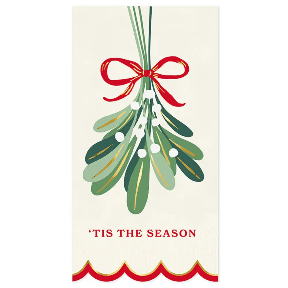 Paper Guest Napkins - ’Tis The Season - Christmas Napkins