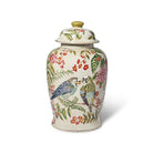 Parrot Paradise Covered Temple Jar - Jar