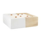 PAULOWNIA SQARE WOOD CANDLE - Small - Candle