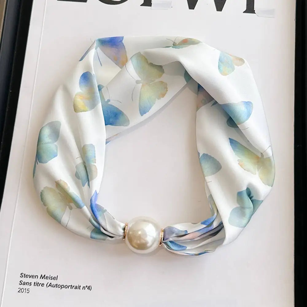 Pearl Magnetic Silk Scarf Necklace_CWASC03927 - TYPE15 / (OS) 1