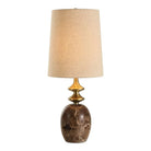 Percy Stone and Gold Buffet Lamp - Table Lamp