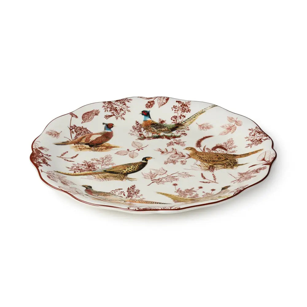 Pheasant Grove Round Platter 13’’