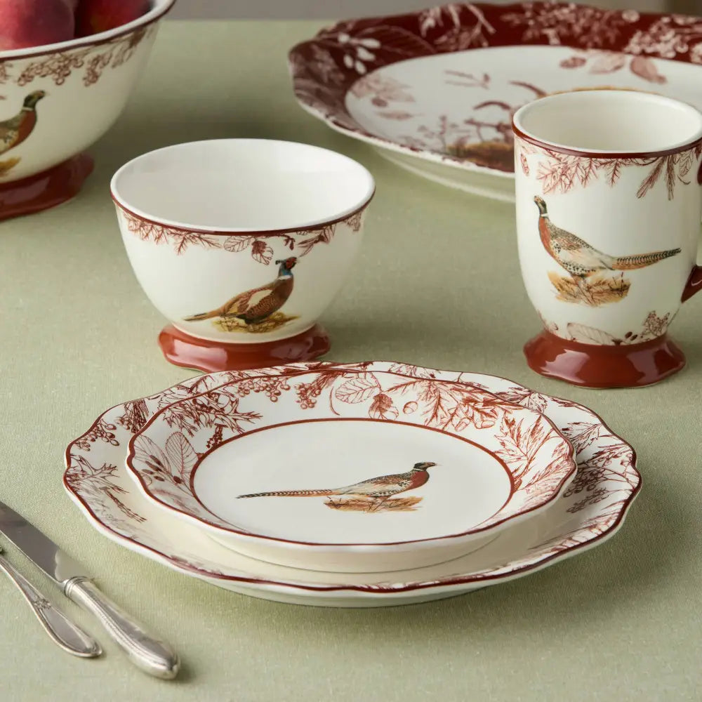Pheasant Grove Salad Plate 8.5’’