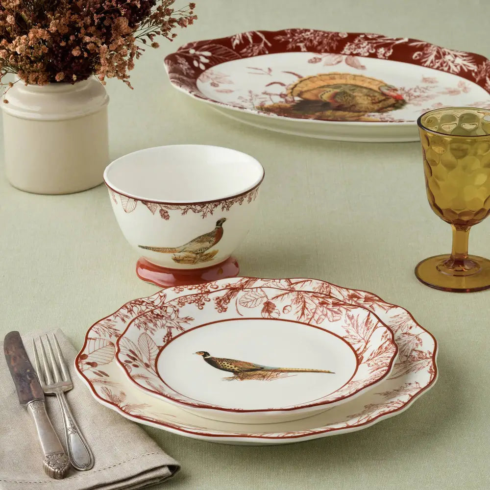 Pheasant Grove Salad Plate 8.5’’