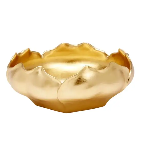 Pierce Decorative Bowl - Gold - Bowl