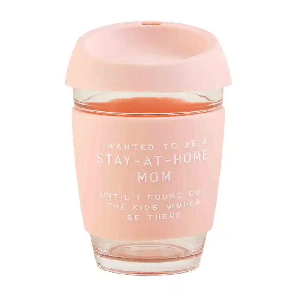 Pink Mom Silicone Glass - Holidays