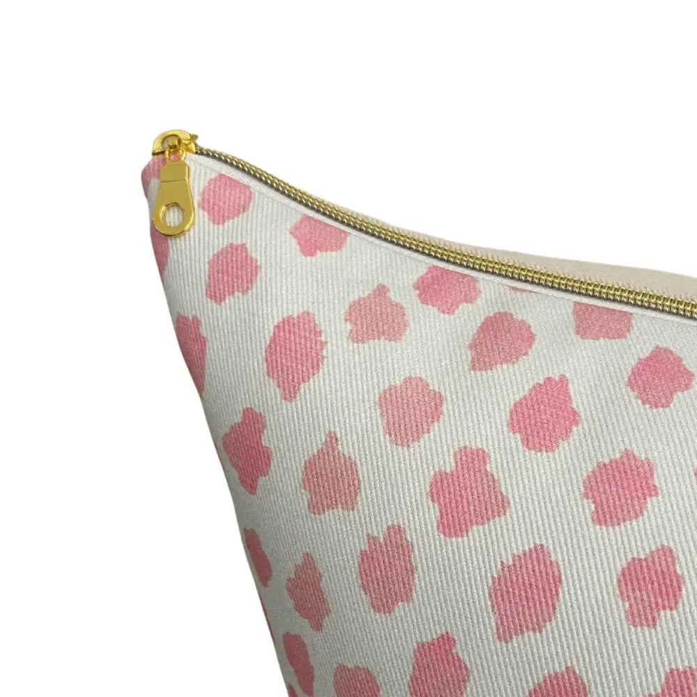 Pink Spots Pillow Cover - Designed by Danika Herrick 18x18