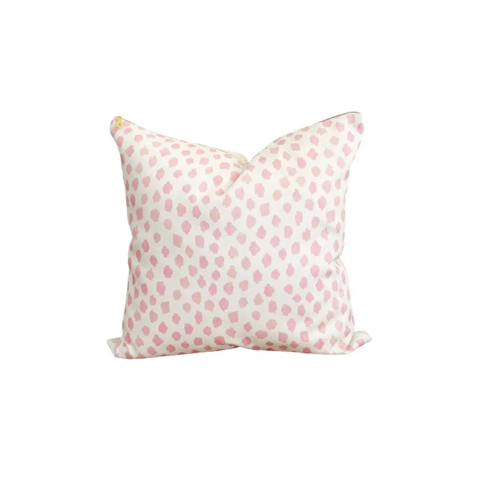 Pink Spots Pillow Cover - Designed by Danika Herrick 18x18