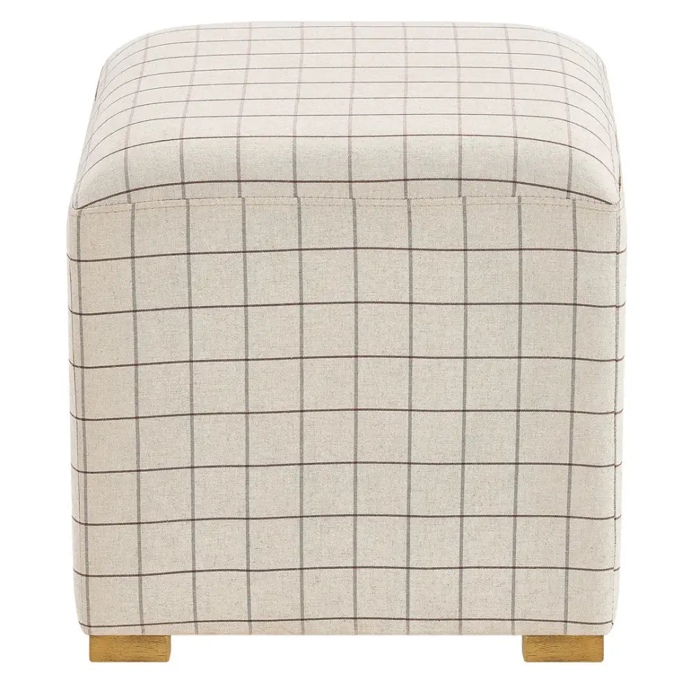 Plaid Josh Ottoman