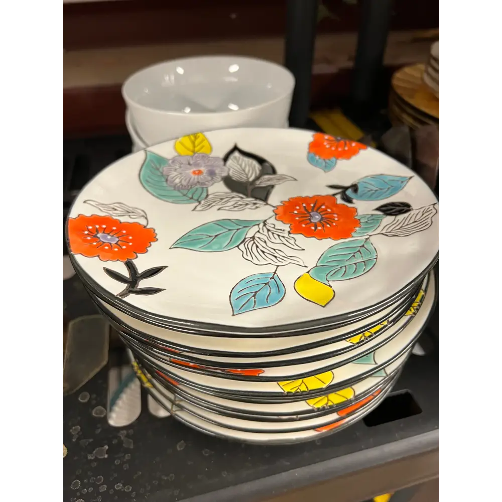Poppy Salad Plate