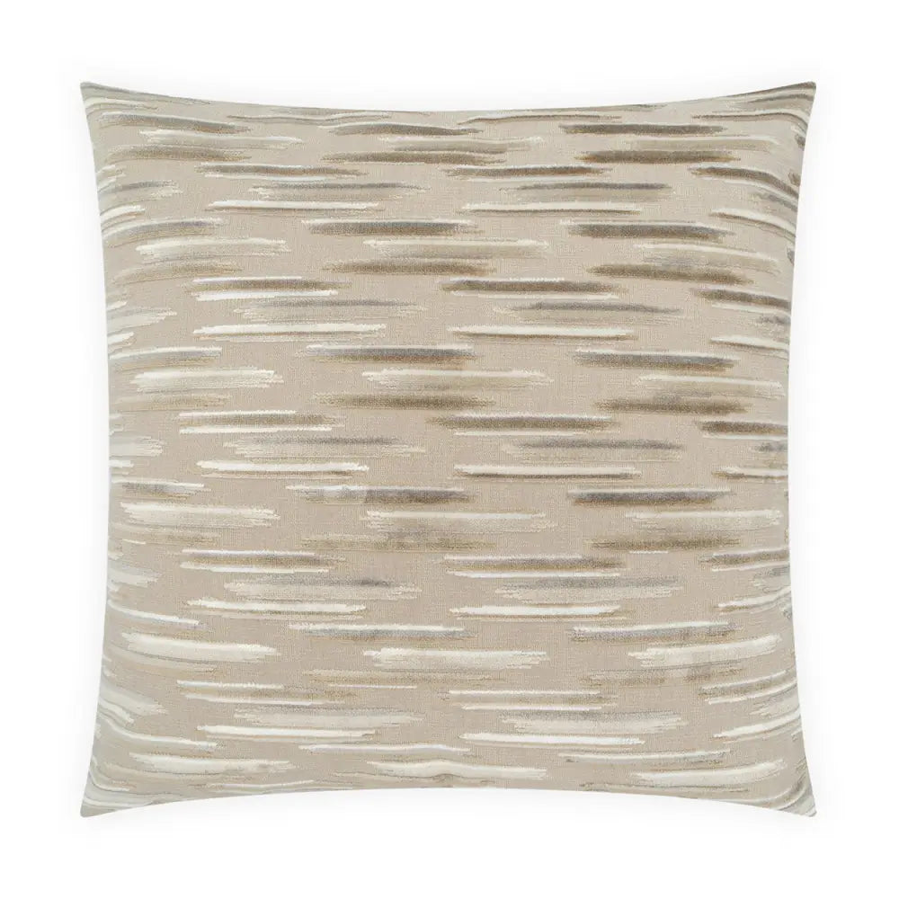 Porida Neutral Throw Pillow - Throw Pillow