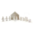 Precious Keepsake 11 Pc Miniature Nativity Scene Set - CHRISTMAS