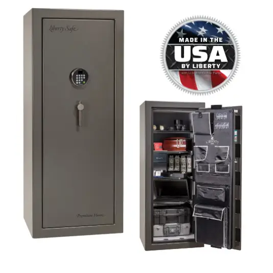 Premium Home Safe 17 - Gray Marble - Electronic Lock - PREMIUM HOME SAFE
