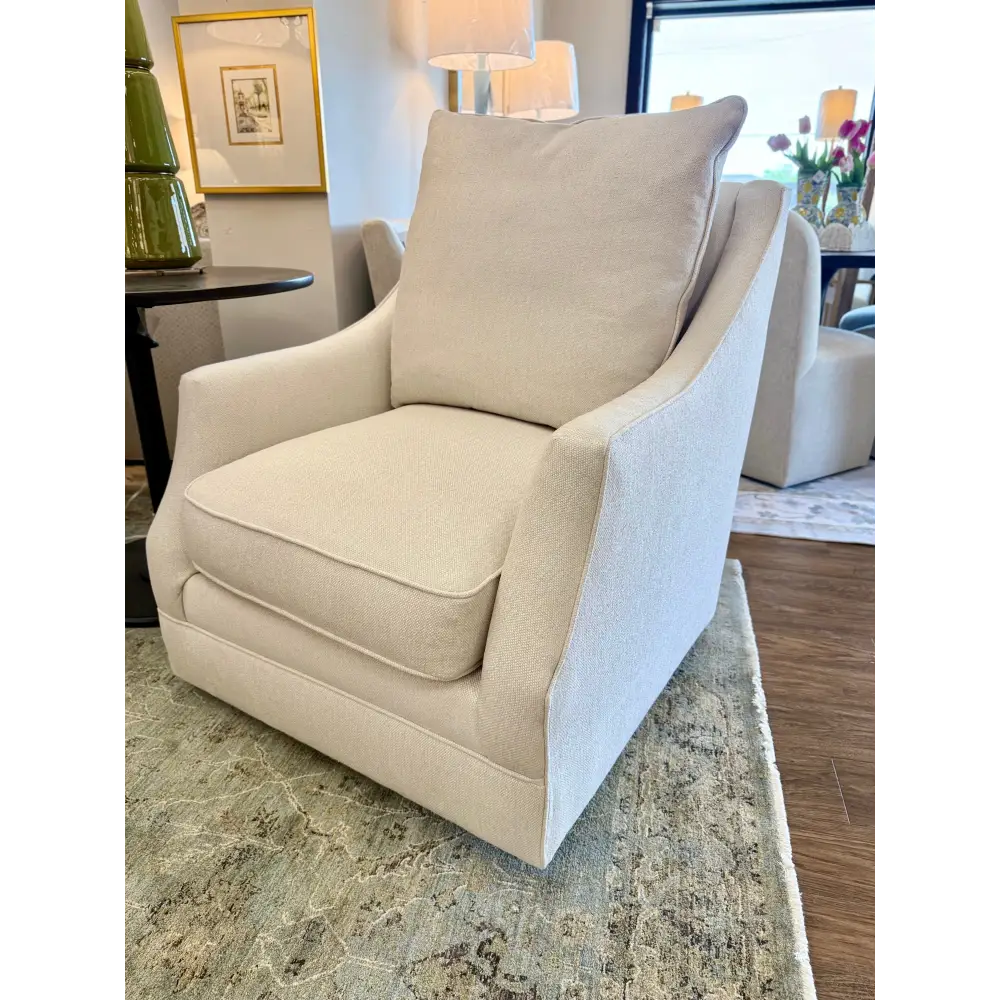 QUEEN BEY SWIVEL GLIDER CHAIR - Queen Bey - SWIVEL GLIDER CHAIR
