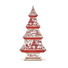 Red & White Christmas Tree - Christmas Tree