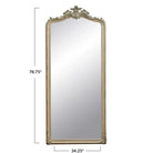 Resin Framed Floor Mirror - Mirror