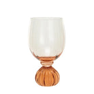 Ribbed Footed Glass - 14 oz. - Glassware