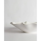 Ripple Melamine Serving Bowl White 14x3.5