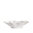 Ripple Melamine Serving Bowl White 14x3.5