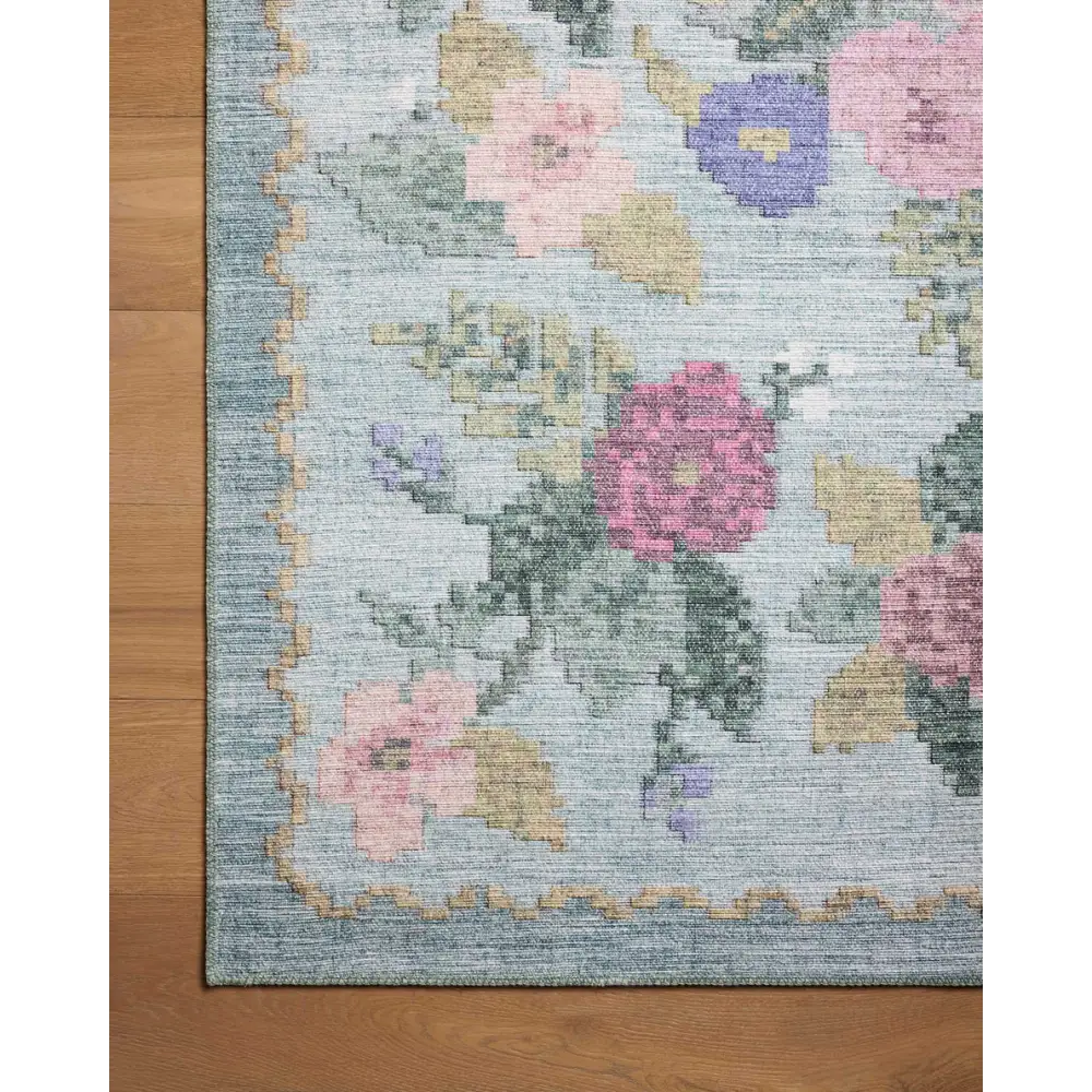 Rosa Floral Area Rug - Area Rug