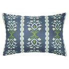 Rosemary Stripe Indigo Decorative Pillow - 22” x 22” Throw Pillow