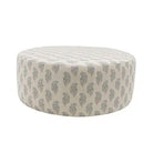 Round 42’’ Upholstered Ottoman - Ottoman
