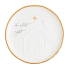 Round Nativity Platter - platter