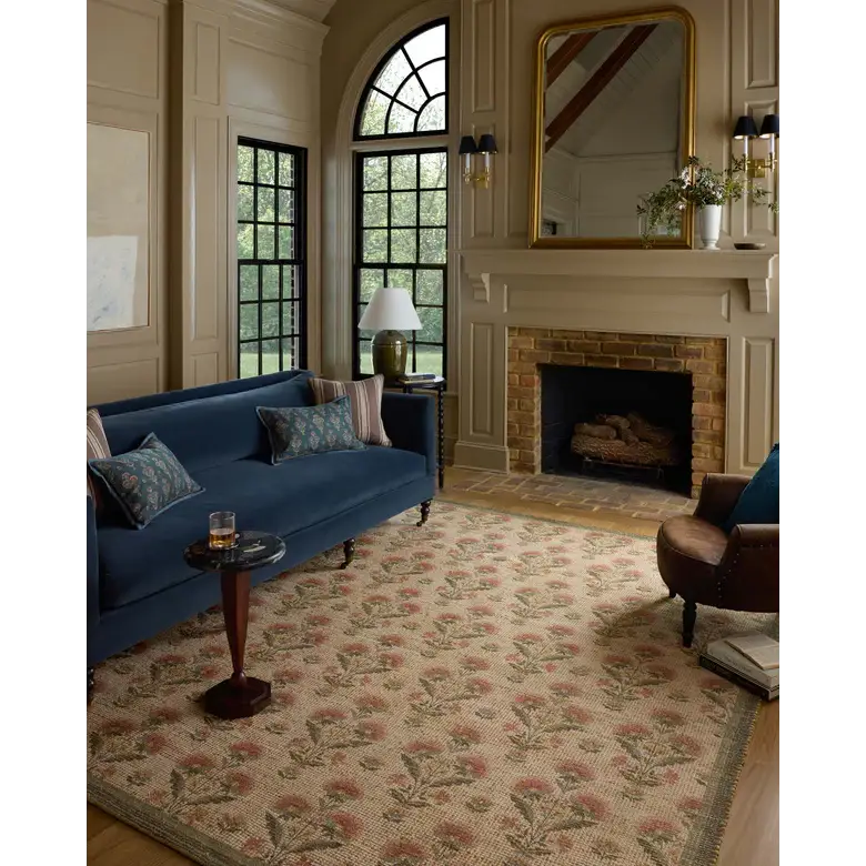 Rue Area Rug - Sage/Blush - Area Rug