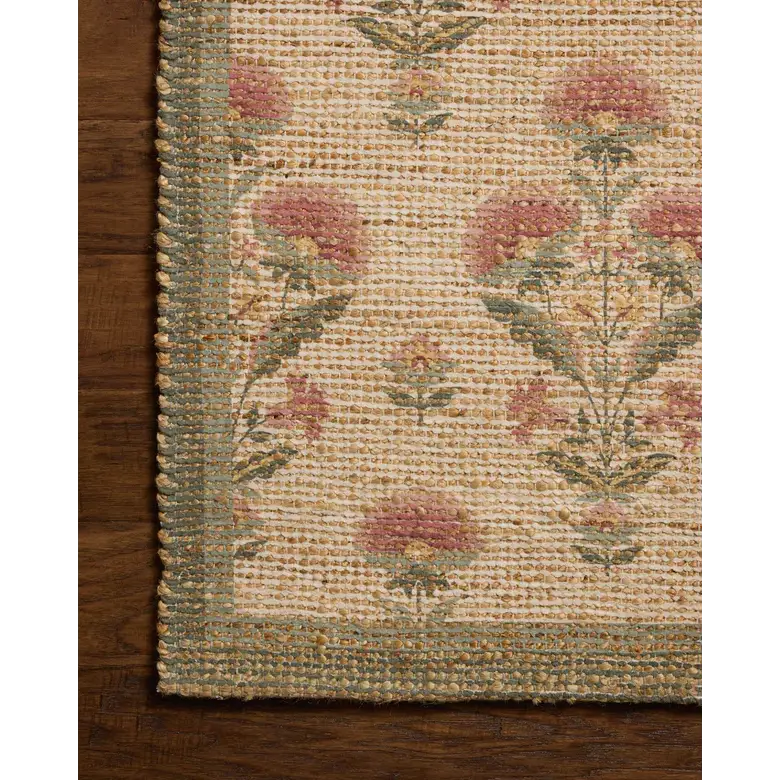 Rue Area Rug - Sage/Blush - Sample - Area Rug