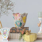 Ruffle Hand Painted Vase - Accessories