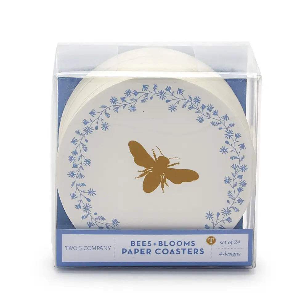 S/24 Bee Paper Coasters - Gifts