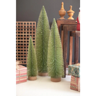 S/3 Bottle Brush Christmas Trees - Holidays