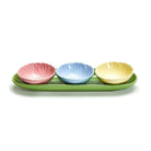 S/3 Tidbit Bowls with Tray - Holidays