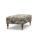 Scallop Ottoman - Ottoman