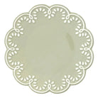 Scalloped Appetizer Plate - Green - Appetizer Plate