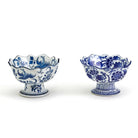 Scalloped Edge Footed Bowls - Home Decor