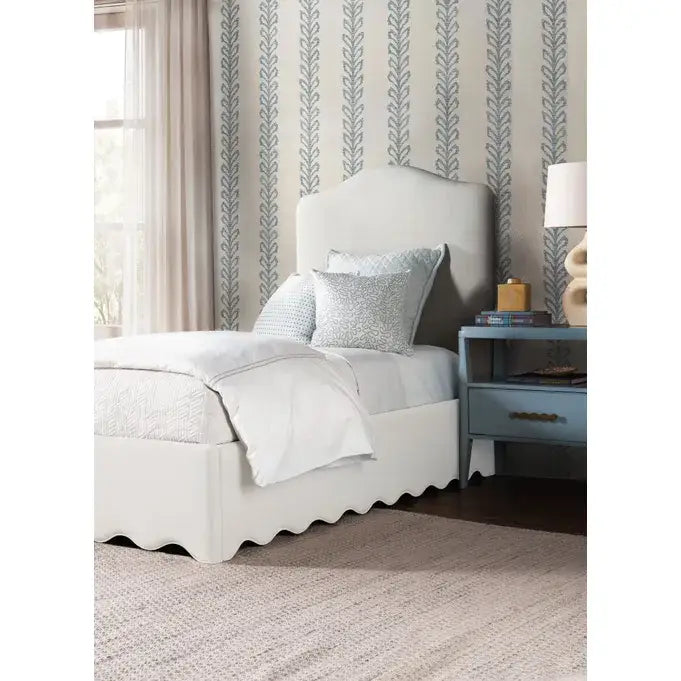 Scalloped Twin Bed - Twin Bed