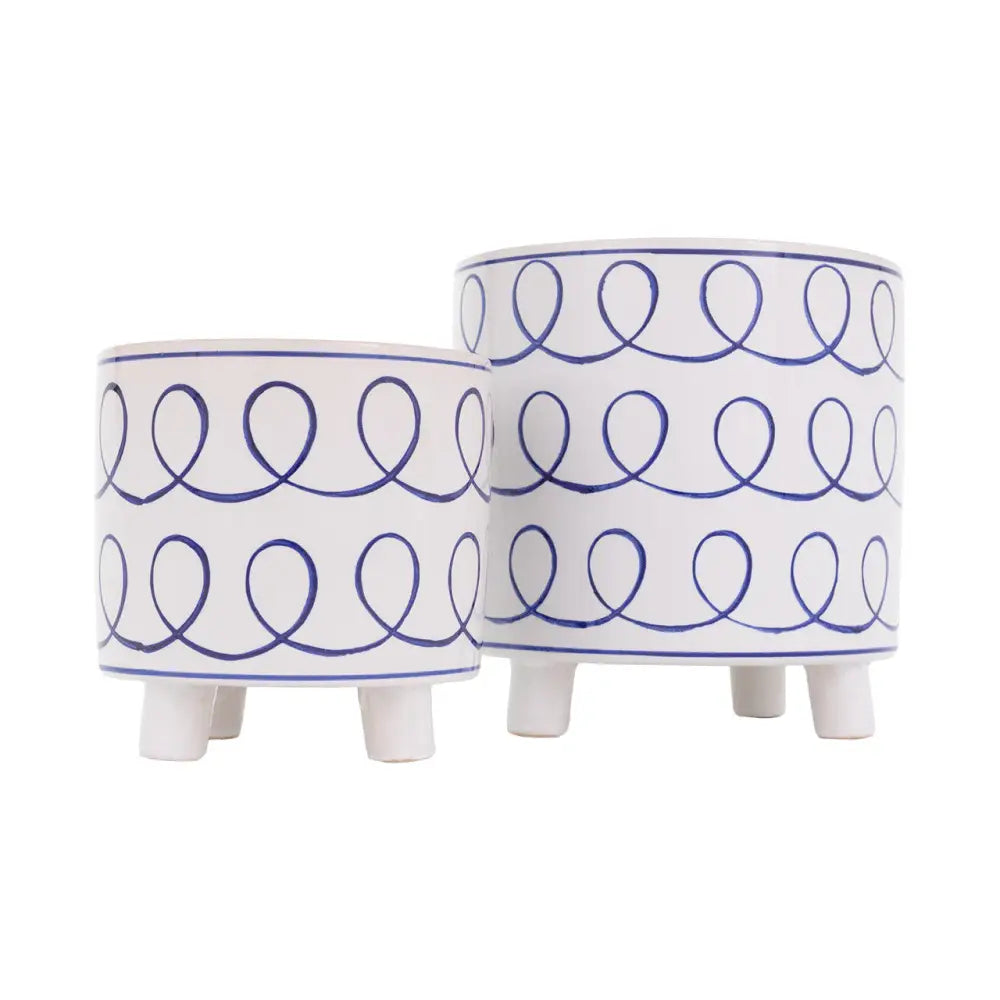 Scribble Planter Set of 2 - Planter