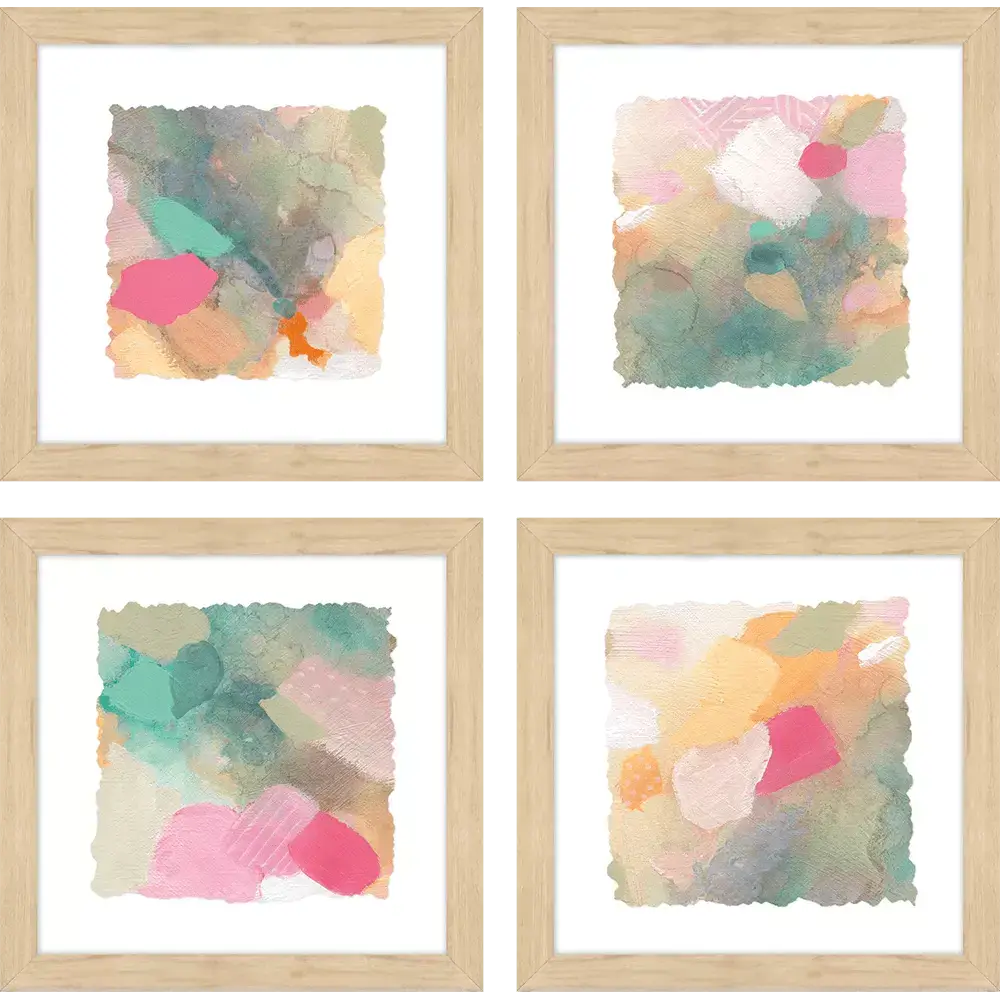 Seagrass Pastels Set of 4 - Artwork