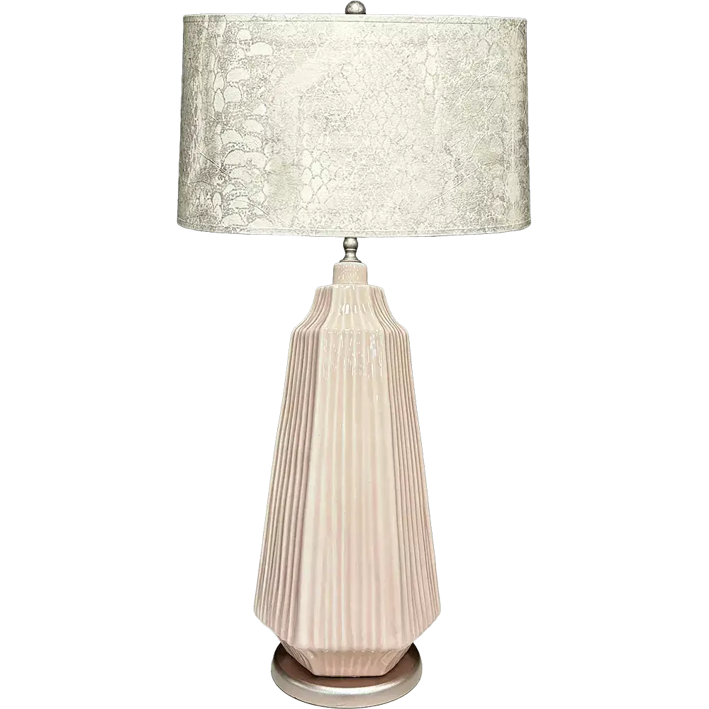 Serene Serpentine Lamp - Table Lamp