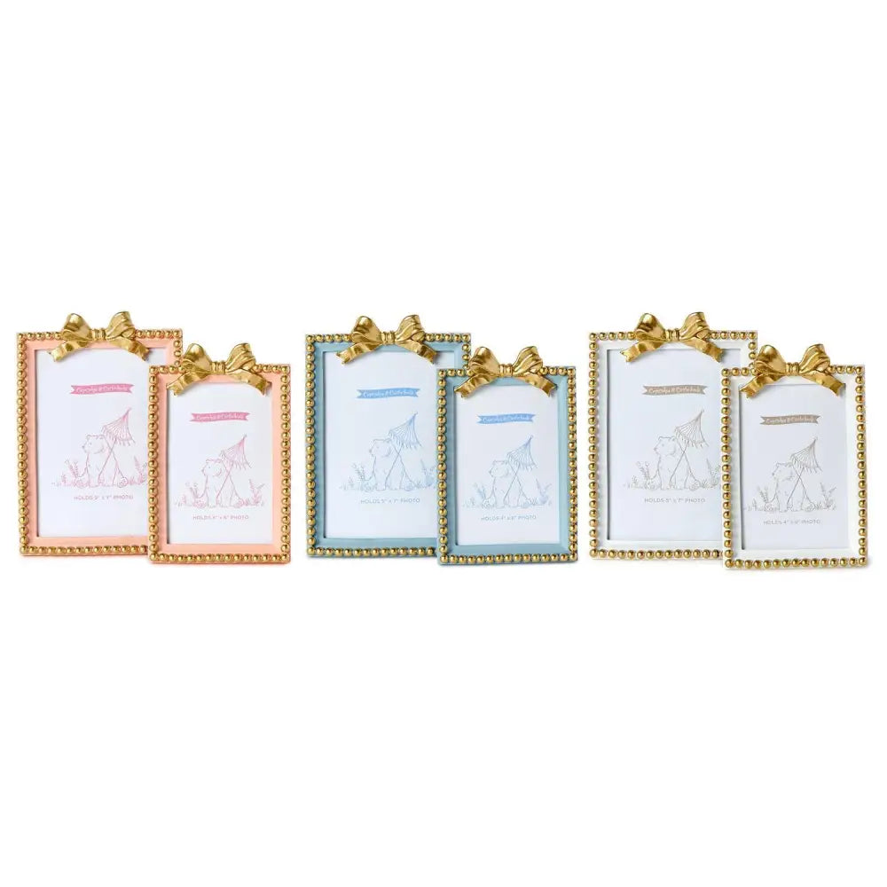 Set of 2 Bow Picture Frames - Picture Frame
